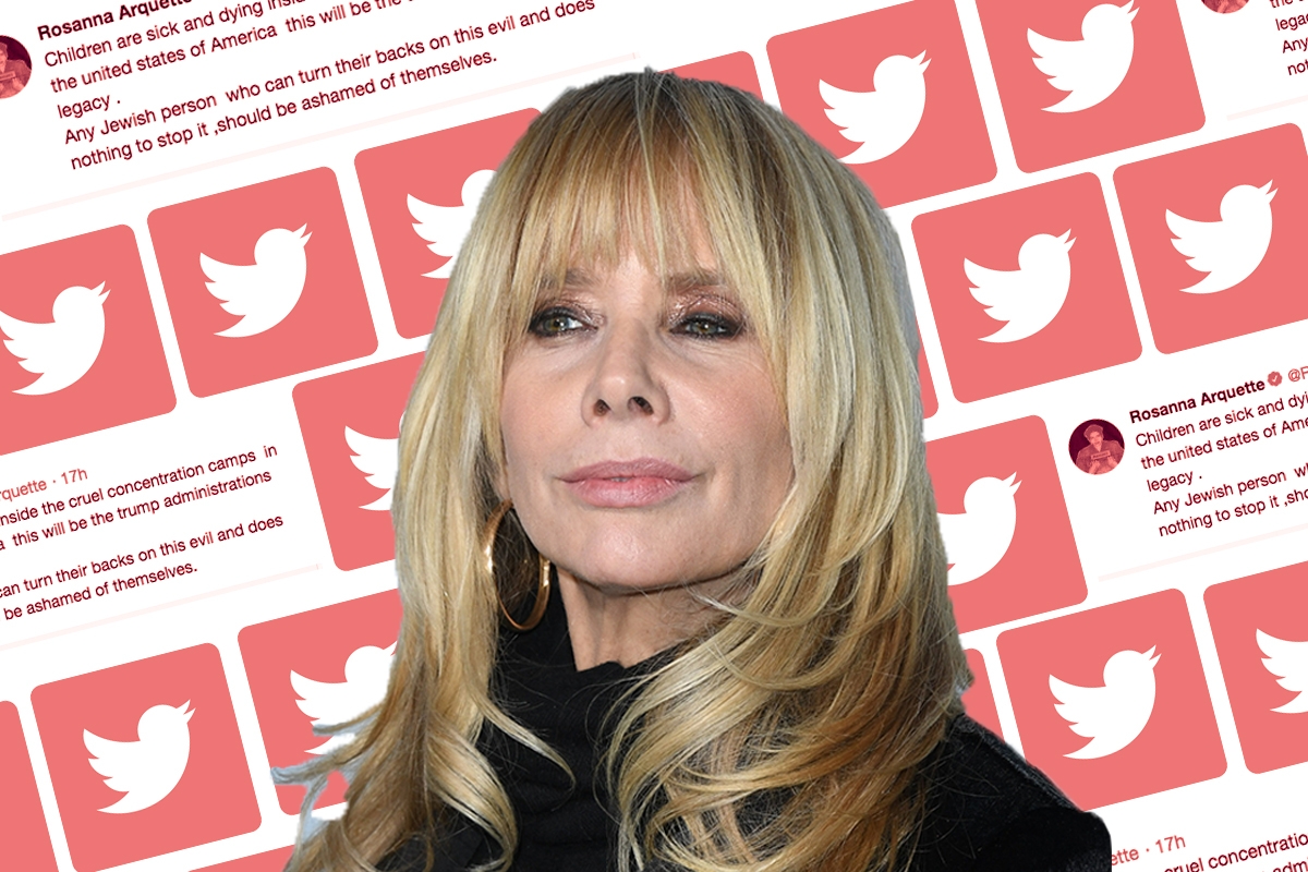 Oops! Jewish Actress Rosanna Arquette Inadvertently Tweets Anti-Semitic  Trope. – Kveller