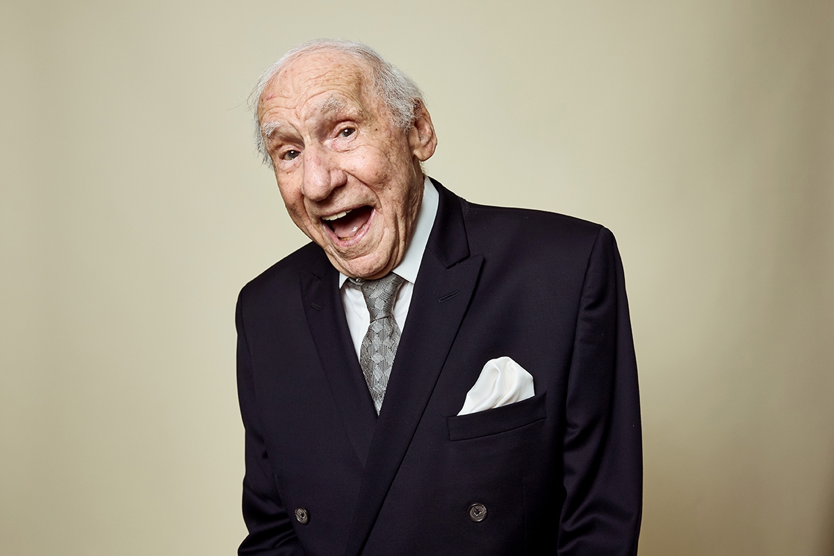 Mel Brooks Peabody portrait