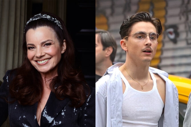 Fran Drescher Plays Timothée Chalamet’s Jewish Mom in Upcoming Movie