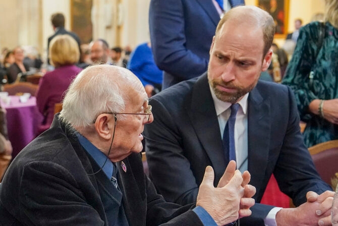 The Prince Of Wales Attends The 80th Anniversary Of Holocaust Memorial Day